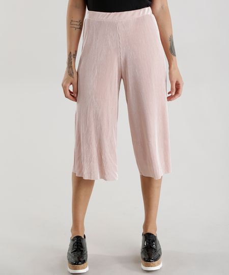 Calca-Pantacourt-Plissada-Rosa-Claro-8624646-Rosa_Claro_1 Calca-Pantacourt-Plissada-Rosa-Claro-8624646-Rosa_Claro_1