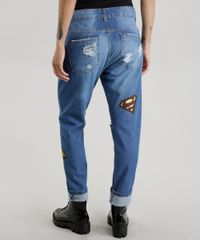 Calca-Jeans-Boyfriend-Liga-da-Justica-Azul-Medio-8584619-Azul_Medio_2