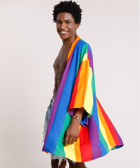 Kimono-Masculino-Pride-Listrado-Arco-Iris-Multicor-9729639-Multicor_1