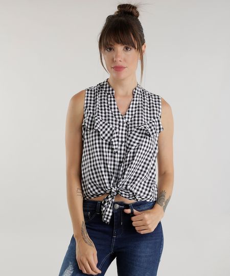 Regata-Xadrez-com-Amarracao-Off-White-8618656-Off_White_1 Regata-Xadrez-com-Amarracao-Off-White-8618656-Off_White_1