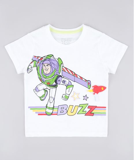 Camiseta-Infantil-com-Estampa-Interativa-Buzz-Lightyear-Toy-Story-Manga-Curta-Off-White-9837267-Off_White_1