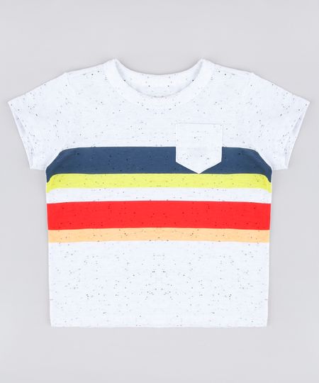 Camiseta-Infantil-com-Listras-e-Bolso-Manga-Curta-Off-White-9837172-Off_White_1
