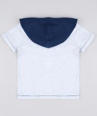 Camiseta-Infantil-NASA-com-Capuz-Manga-Curta-Cinza-Mescla-Claro-9837601-Cinza_Mescla_Claro_2