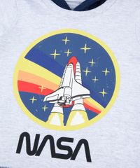 Camiseta-Infantil-NASA-com-Capuz-Manga-Curta-Cinza-Mescla-Claro-9837601-Cinza_Mescla_Claro_4