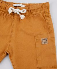 Calca-de-Sarja-Infantil-Cargo-com-Cordao-Caramelo-9760451-Caramelo_4