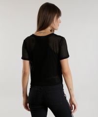 Blusa-Cropped-NBA-com-Laser-Cut-Preta-8624853-Preto_2