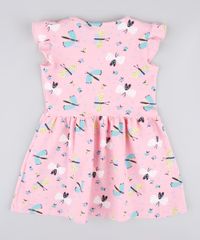 Vestido-Infantil-Estampado-de-Borboletas-com-Babado-na-Manga-Rosa-9742270-Rosa_2