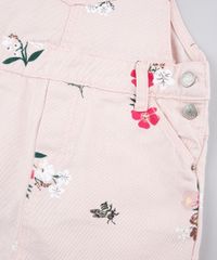 Jardineira-Short-Saia-de-Sarja-Infantil-Estampada-Floral-Rose-9845713-Rose_4