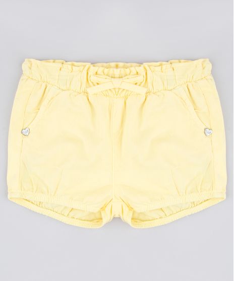 Short-de-Sarja-Infantil-Balone-com-Babado-Amarelo-9899858-Amarelo_1
