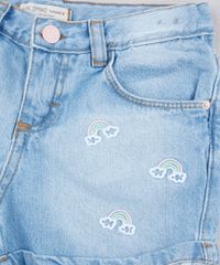 Short-Jeans-Infantil-com-Bordado-de-Arco-Iris-Azul-Claro-9794720-Azul_Claro_4