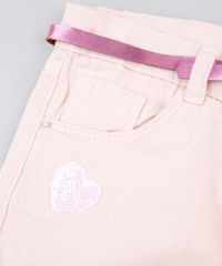 Short-de-Sarja-Infantil-com-Paete-e-Cinto-Holografico-Rose-9828208-Rose_3