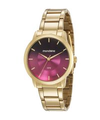 Kit-de-Relogio-Analogico-Mondaine-Feminino---Pulseira---53606LPMVDE3KE-Dourado-9922455-Dourado_1