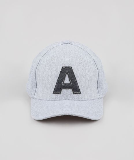 Bone-Masculino-Aba-Curva-com-Patch--A--Cinza-Mescla-9561300-Cinza_Mescla_1