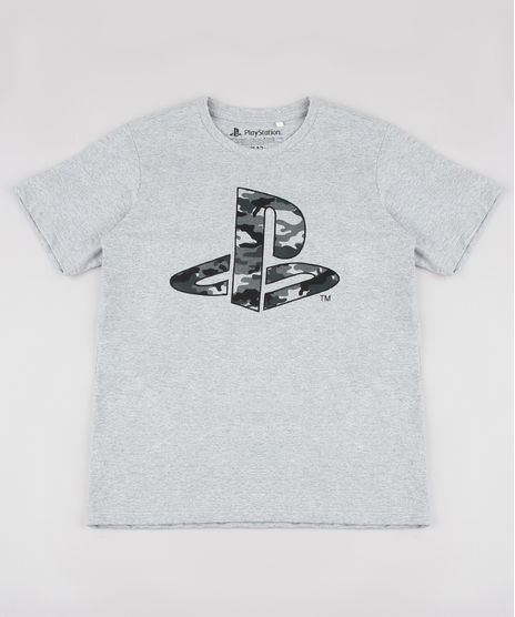 Camiseta-Infantil-Playstation-Camuflada-Manga-Curta-Cinza-Mescla-9838009-Cinza_Mescla_1