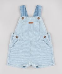 Jardineira-Jeans-Infantil-Listrada-com-Bolsos-Azul-Claro-9862246-Azul_Claro_1