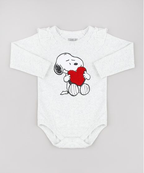 Body-Infantil-Snoopy-Canelado-Manga-Longa-Cinza-Mescla-Claro-9723437-Cinza_Mescla_Claro_1