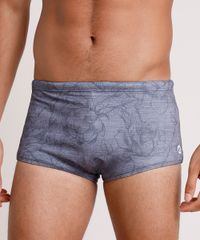 Sunga-Masculina-Tradicional-Estampada-Floral-Cinza-Mescla-9770788-Cinza_Mescla_1