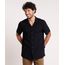 Camisa-Masculina-Relaxed-Manga-Curta-Preta-9657145-Preto_1