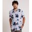 Camisa-Masculina-Relaxed-Listrada-com-Flores-Manga-Curta-Azul-9657159-Azul_1