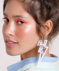 Brinco-Feminino-Assimetrico-Raio-com-Estrelas-Branco-9589268-Branco_2