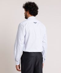 Camisa-Social-Masculina-Comfort-Estampada-Mini-Print-Manga-Longa-Branca-9690635-Branco_2