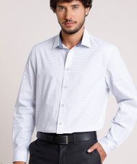Camisa-Social-Masculina-Comfort-Estampada-Mini-Print-Manga-Longa-Branca-9690635-Branco_4