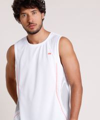 Regata-Masculina-Esportiva-Ace-com-Recortes-Gola-Careca-Branca-9844415-Branco_4