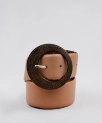 Cinto-Feminino-com-Fivela-Redonda-em-Madeira-Bege-Escuro-9734802-Bege_Escuro_4