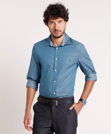 Camisa-Social-Masculina-Comfort-Maquinetada-Manga-Longa-Azul-Petroleo-9639456-Azul_Petroleo_1