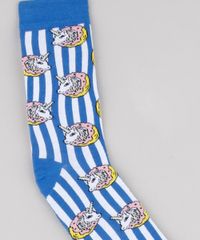 Meia-Masculina-Carnaval-Cano-Alto-Divertida-Listrada-com-Unicornio-Azul-9560944-Azul_2