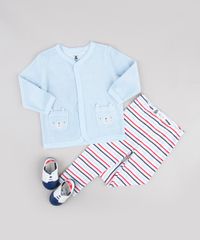Cardigan-Infantil-em-Plush-com-Bolsos-de-Ursinhos-Azul-Claro-9688478-Azul_Claro_3