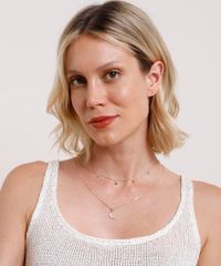 Colar-Feminino-Folheado-Duplo-com-Pingente-de-Lua-Dourado-9847846-Dourado_2