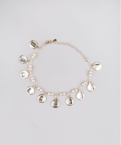Pulseira-Feminina-Folheada-Dez-Mandamentos-Dourado-9544834-Dourado_1