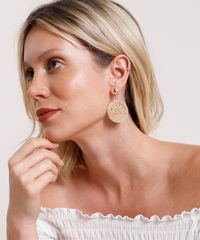 Brinco-Feminino-Redondo-com-Palha-Dourado-9782559-Dourado_2