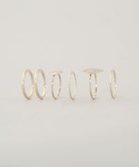 Kit-de-6-Aneis-Femininos-Dourado-9662433-Dourado_1