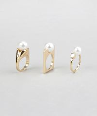 Kit-de-3-Aneis-Dourado-8535362-Dourado_1