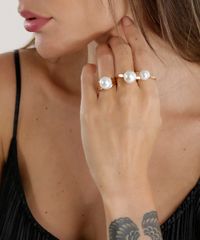 Kit-de-3-Aneis-Dourado-8535362-Dourado_2