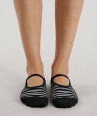 Meia-Sapatilha-Estampada-Animal-Print-Preta-8561759-Preto_4
