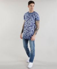Camiseta-Longa-Estampada-Paisley-Azul-8380480-Azul_3