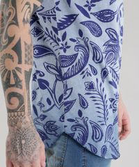 Camiseta-Longa-Estampada-Paisley-Azul-8380480-Azul_4