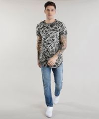 Camiseta-Longa-Estampada-Paisley-Chumbo-8380480-Chumbo_3