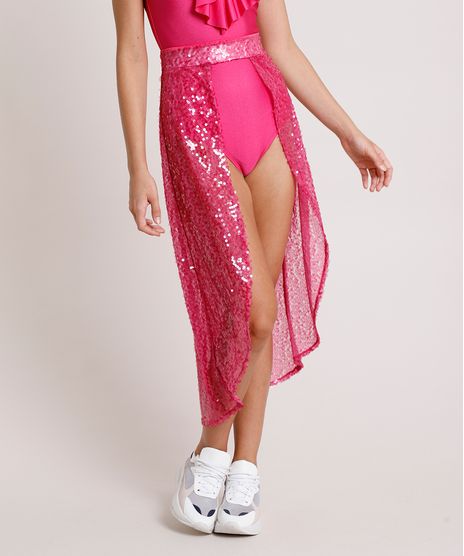 Saia-Feminina-Mindset-Midi-em-Tule-com-Paetes-e-Recorte-Pink-9916553-Pink_1