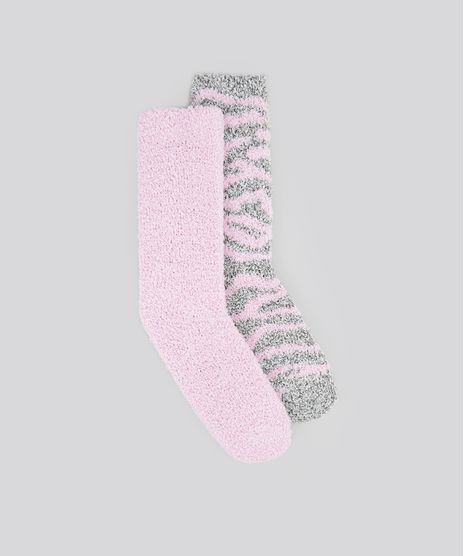 Kit-de-2-Meias-em-Plush-Rosa-8504317-Rosa_1