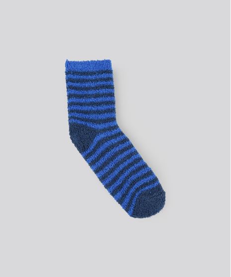 Meia-em-Plush-Listrada-Azul-Marinho-8491692-Azul_Marinho_1