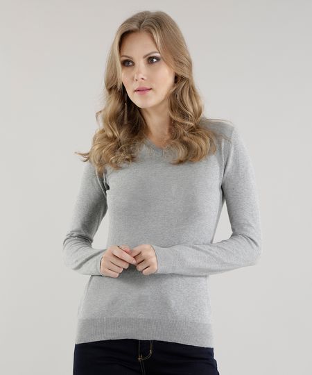 Sueter-em-Trico-Cinza-Mescla-8475046-Cinza_Mescla_1 Sueter-em-Trico-Cinza-Mescla-8475046-Cinza_Mescla_1