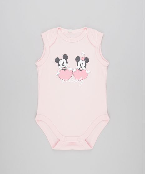 Body-Minnie---Mickey-em-Algodao---Sustentavel-Rosa-Claro-8485563-Rosa_Claro_1