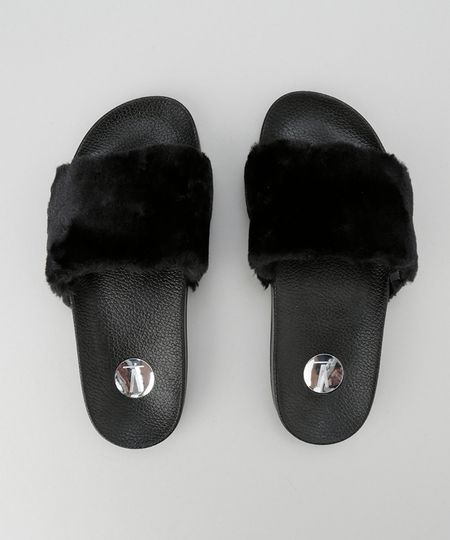 Chinelo-Slide-Vizzano-com-Pelo-Preto-8564555-Preto_1