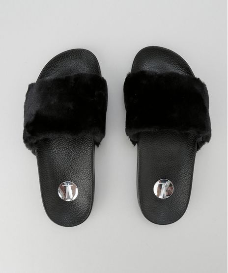 Chinelo-Slide-Vizzano-com-Pelo-Preto-8564555-Preto_1