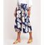 Calca-Feminina-Pantacourt-Estampada-de-Folhagem-com-Faixa-para-Amarrar-Azul-Marinho-9569392-Azul_Marinho_1