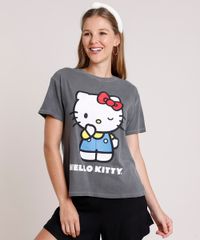 Blusa-Feminina-Hello-Kitty-Ampla-Manga-Curta-Decote-Redondo-Chumbo-9716468-Chumbo_1